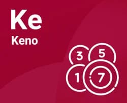 Winning results in Keno Online game at Citinow.