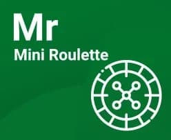 Mini Roulette Game Online wheel ready to spin