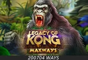 Spin and win with the Legacy of Kong Maxways online slot