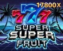 Vibrant and rewarding Super Super Fruit arcade game